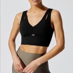 Alo yoga united long bra top size small